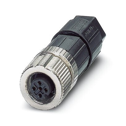 Phoenix Contact M12 5-Pin Straight Socket Connector - 1424652