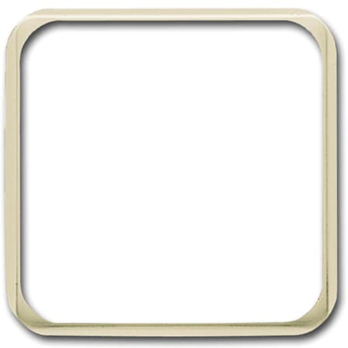 ABB Busch-Jaeger 50x50mm SI Adapter Cover Plate Cream - 2CKA001726A0173 [2 Pieces]