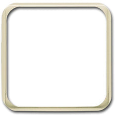 ABB Busch-Jaeger 50x50mm SI Adapter Cover Plate Cream - 2CKA001726A0173 [2 Pieces]
