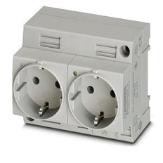 Phoenix Contact Dual Socket With LED Indicator CF Series - 0804036