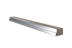 Rittal VX Cable Entry Section Aluminum 600mm - 8618800 [2 Pieces]