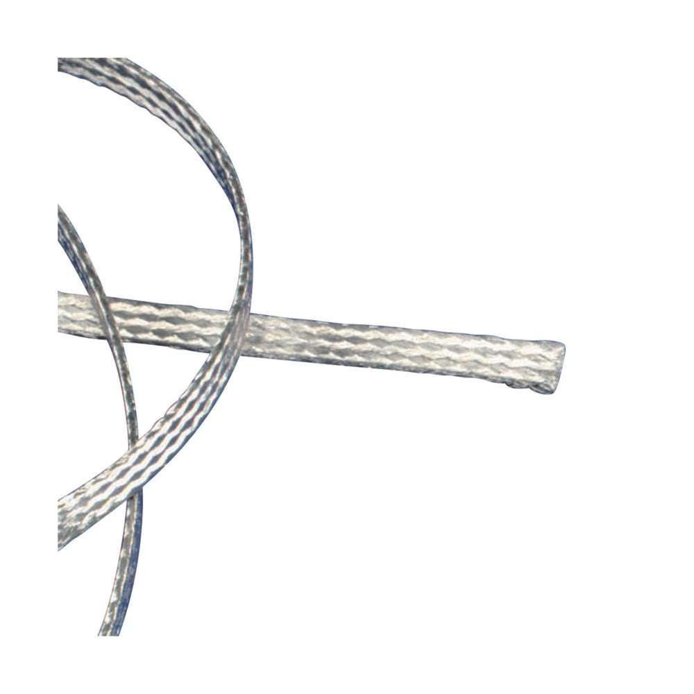 Flat Tinned Copper Grounding Braid 16mm² 25m - 557240 [25 Meters]