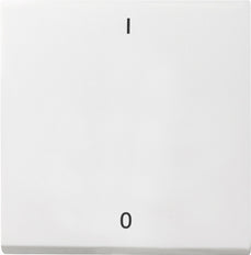 Gira System 55 Rocker Switch Cover With I/O Marking - 861503 [2 Pieces]