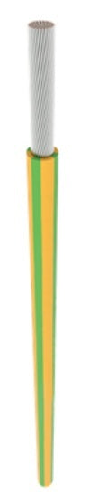H07V2-K TC UV Protected Cable 10mm² Green Yellow - 186812 [5 Meters]