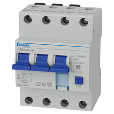 Doepke Type A RCBO 16A 300mA 3P+N Circuit Breaker - 09945114