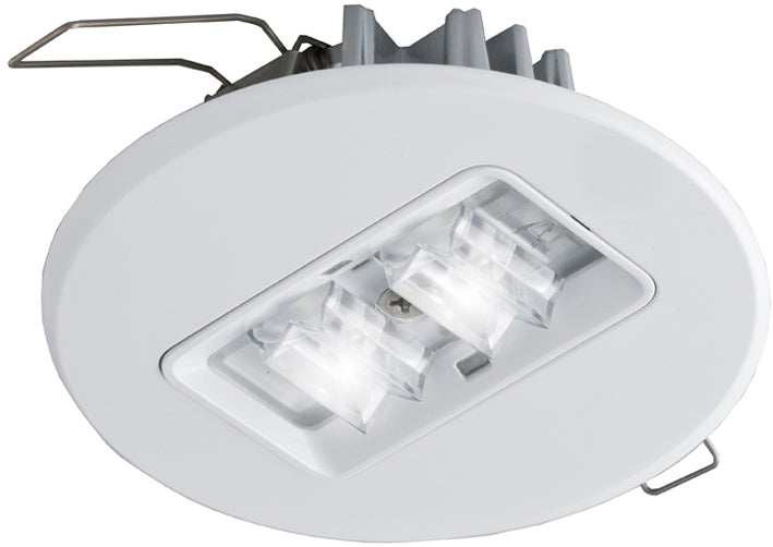 ABB VanLien 2W Round LED Recessed Emergency Light - 7TCA091130R0389