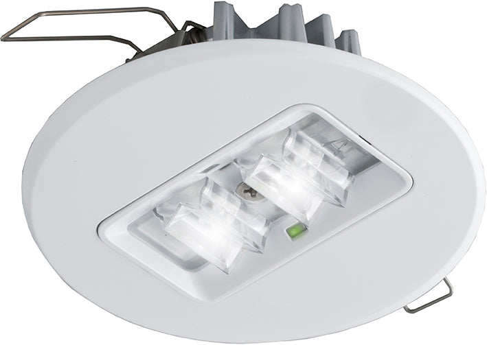 ABB 2W LED Recessed Emergency Light With DALI Module - 7TCA091180R0303