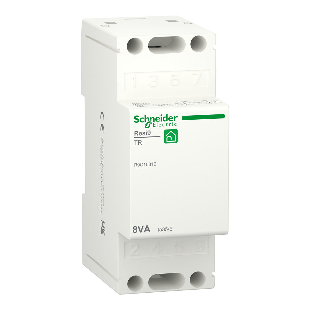 Schneider Electric Resi9 8-12VAC Safety Transformer - R9C15812