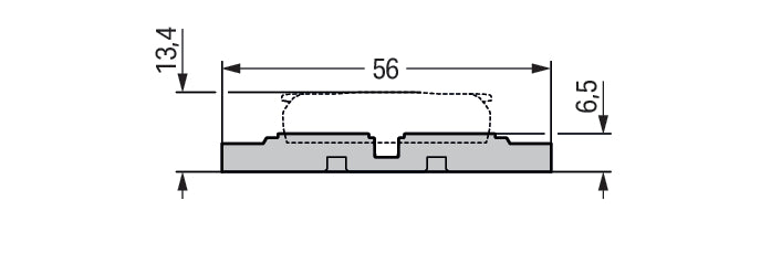 Wago 3-Way Mounting Carrier For Lever Connectors - 221-2523 [25 Pieces]