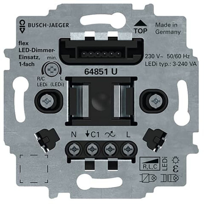 Flex LED Touch Dimmer Base 3-240VA Single Circuit - 2CKA006500A0012