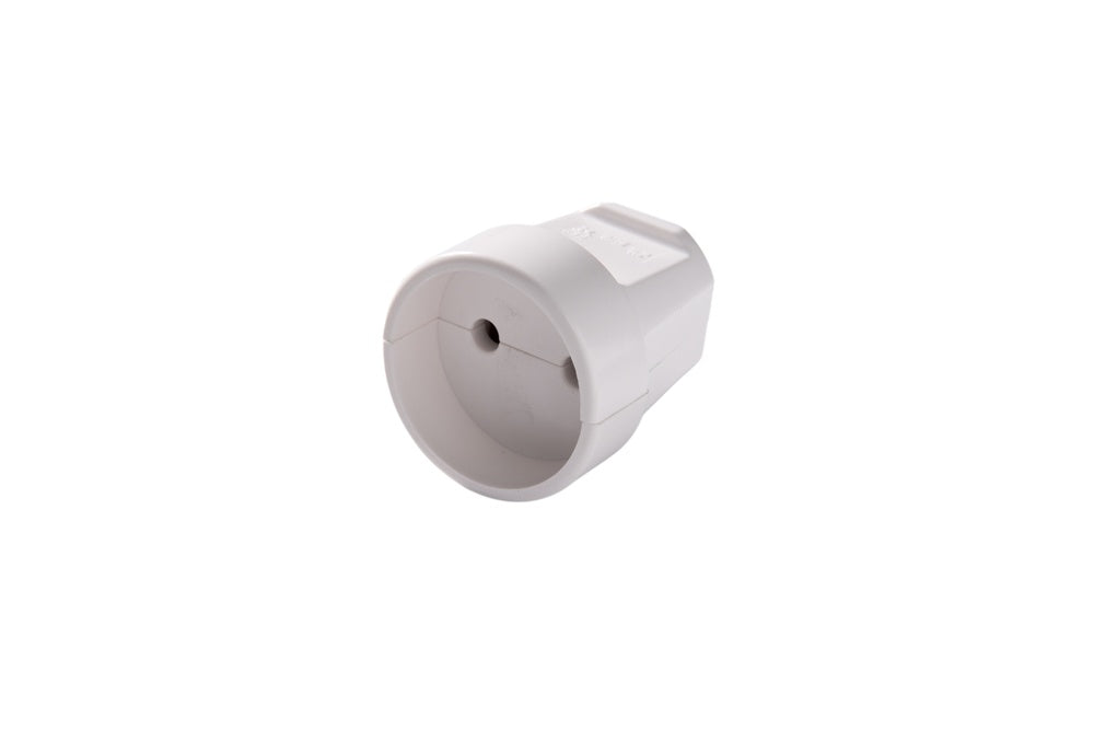 Martin Kaiser 632 KWS Ungrounded Coupling Socket White - 632/KWS [5 Pieces]