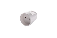 Martin Kaiser 632 KWS Ungrounded Coupling Socket White - 632/KWS [5 Pieces]