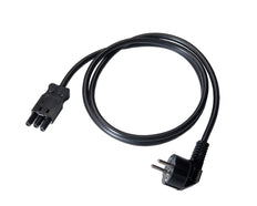 MK Right Angle AC166 Female Power Cable 3M Black - 1159ZL/3/SW [10 Pieces]