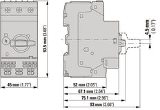 Eaton PKZM0 6.3A Motor Protection Circuit Breaker - 199185