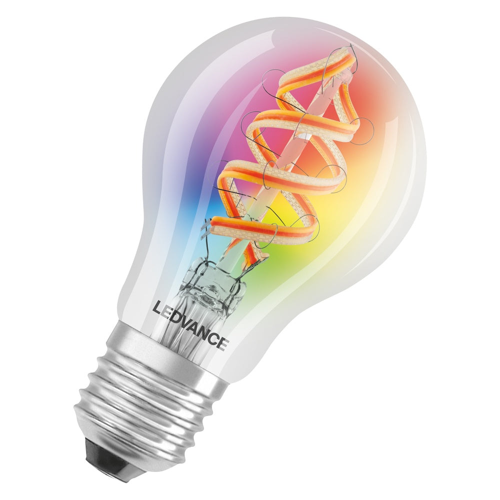 LEDVANCE Smart WiFi RGBW Filament E27 LED Bulb 4.5W - 4058075619012