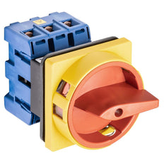 4-Pole Emergency Stop Switch 32A IP66 Panel Mount - 70014349