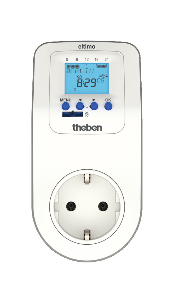 Theben Eltimo Digital Timer Socket With Astro Weekly Program - 0200170
