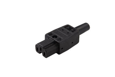 Martin Kaiser C15A Hot Device Socket 155° 10A Black - 789/SW [5 Pieces]