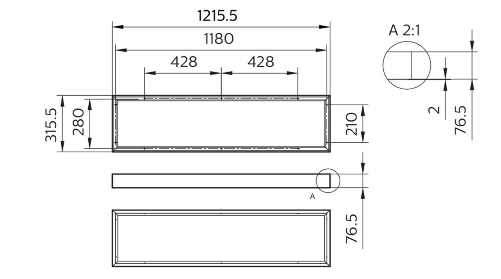 Philips CoreLine Panel RC132Z LED Fixture 30x120 - 8719514953994