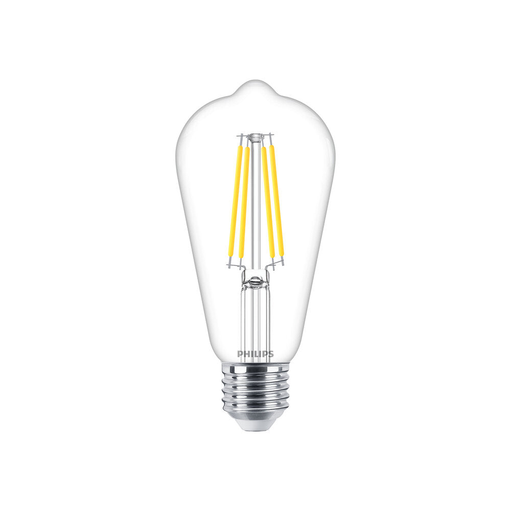 Philips Master Value ST64 LED Bulb 5.9W E27 927 Clear - 8719514347960