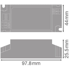 LED Driver DIP Switch 40W 220-240V Constant Current - 4099854077111
