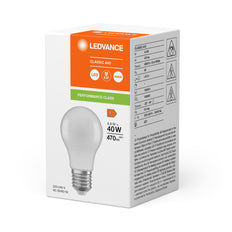 LEDVANCE Classic A P E27 LED Bulb 4.9W 840 Frosted - 4099854049538 [2 Pieces]