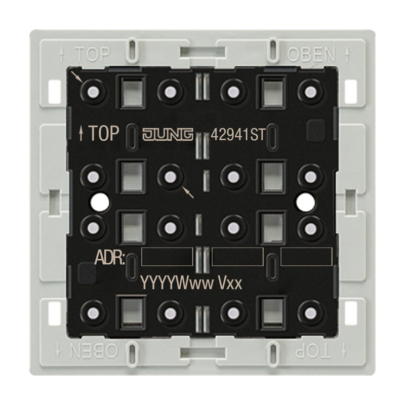 JUNG KNX 4 Channel Universal Touch Module With Temperature Sensor - 42941ST