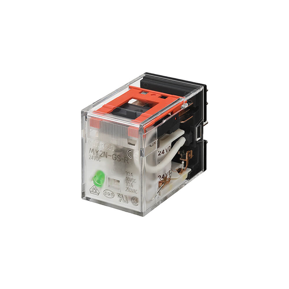 Omron MY2 8-Pin DPDT Relay 24VDC With Indicator - MY2 5704G
