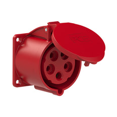 Industrial CEE Panel Socket 32A 5P 400V IP54 - 325-6V