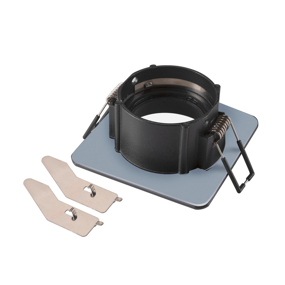SLV New Tria 68 Square IP65 Ceiling Mount Ring Black - 1007347