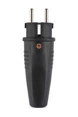 ABL Expert SCHUKO IP44 Quick-Release TPE Plug - 100000043 [2 Pieces]
