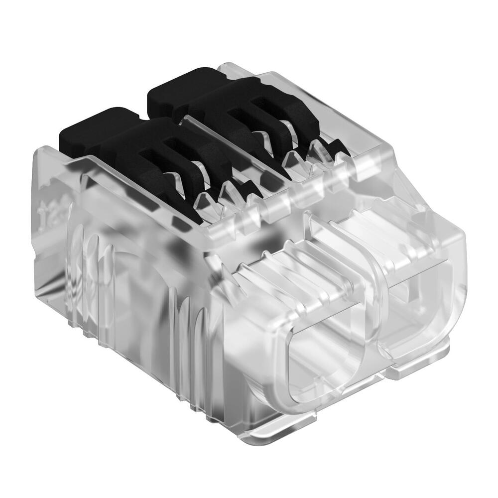 OBO Universal Lever Terminal 2 Rigid Flexible Wire Connector - 2054422 [100 Pieces]
