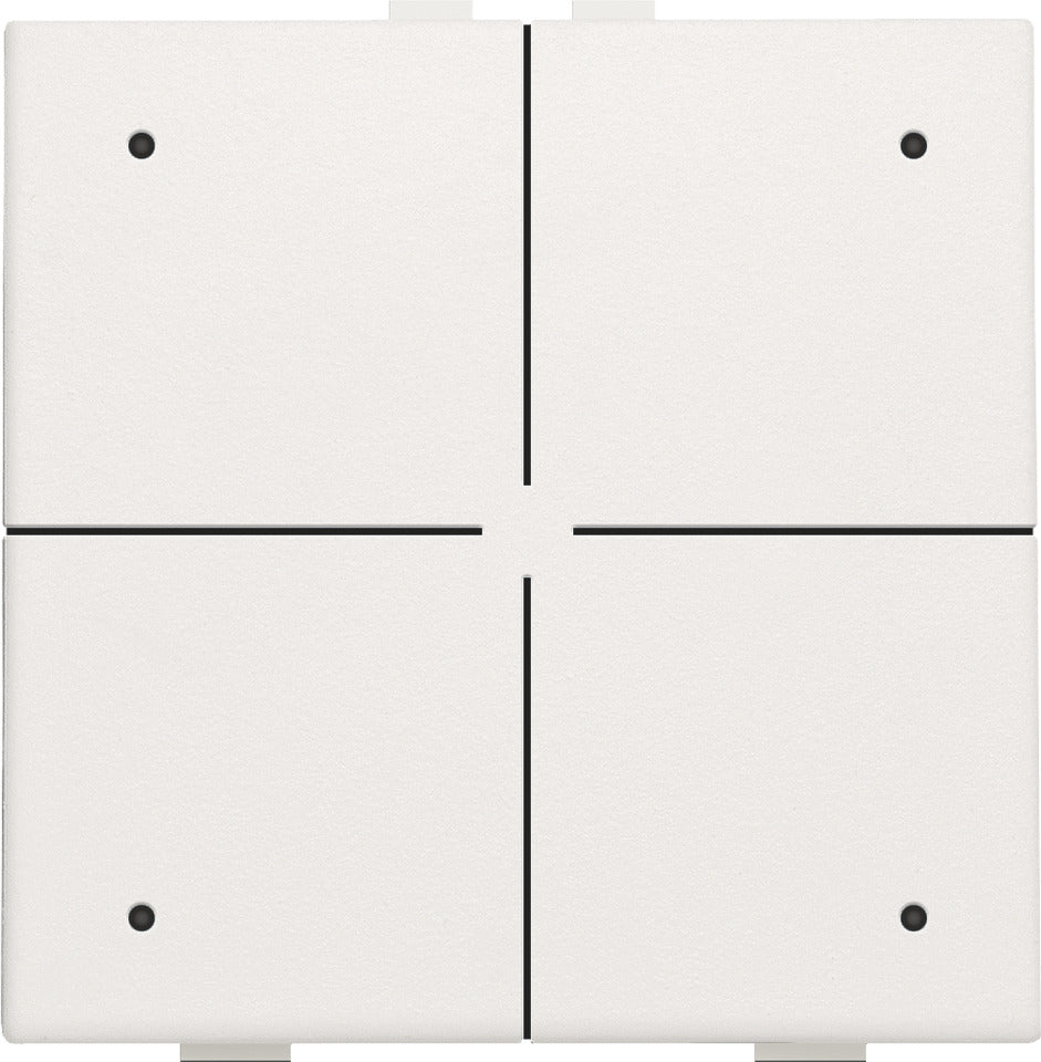 4-Way Smart Push Button With LED And Comfort Sensors - 101-52204