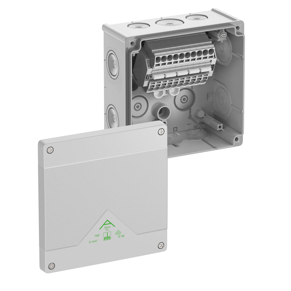 Spelsberg IP66 Junction Box SL-6² 152mm Gray - 80644001
