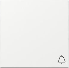 Gira System 55 Bell Push Button Rocker Pure White - 328603 [2 Pieces]