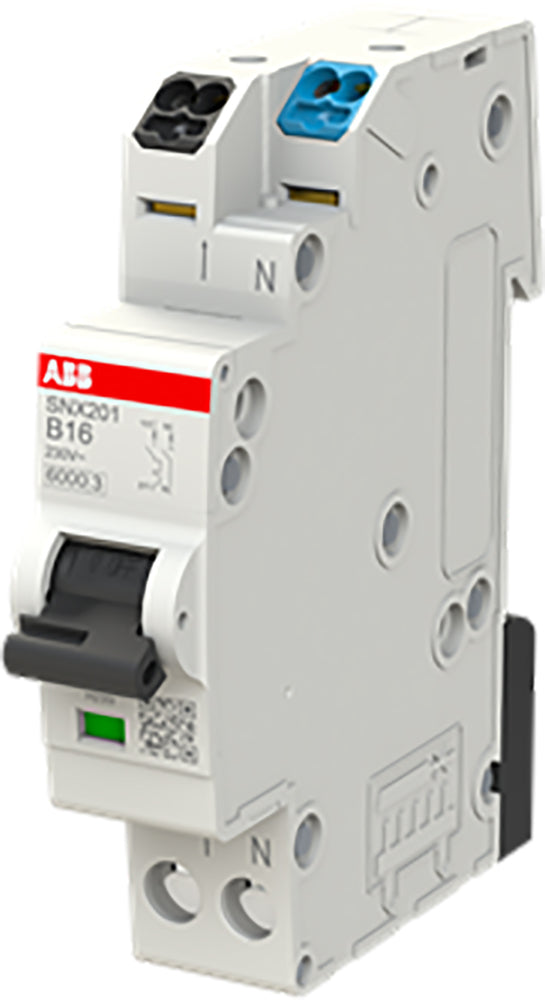 ABB SNX201 B16 Single Pole Circuit Breaker 16A - 2CSS255301R0165