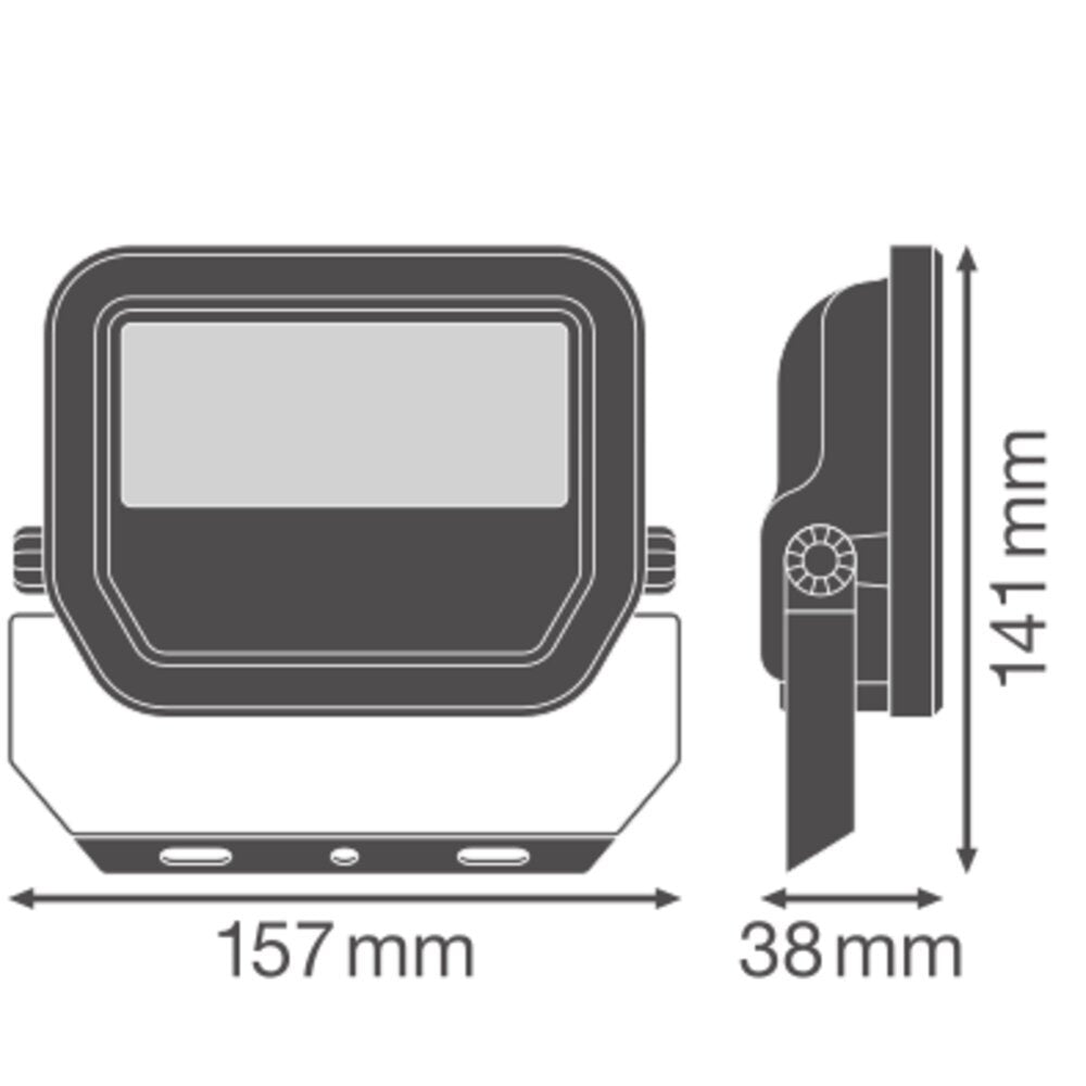 LEDVANCE Professional Floodlight 17W 4000K IP66 - 4099854305825