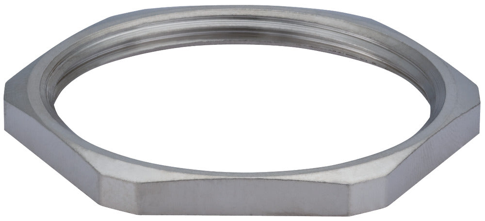 Nickel Plated Brass PG 13.5 Lock Nut - 1161130001 [20 Pieces]