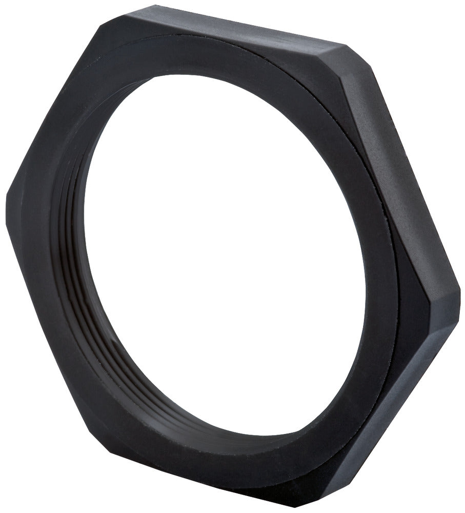 GM FS PG9 Polyamide Locknut Black - 1262090111 [50 Pieces]