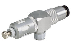 IN-10mm OUT-R3/8" Needle Silencer Quick Exhaust Valve