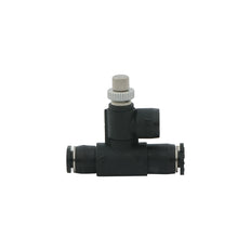6mm - 6mm Union Straight Needle Silencer Quick Exhaust Valve