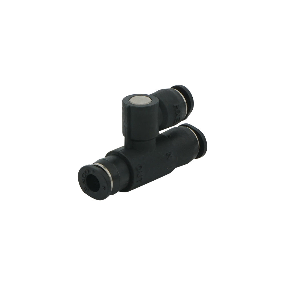 6mm - 6mm Union Straight Tube Quick Exhaust Valve
