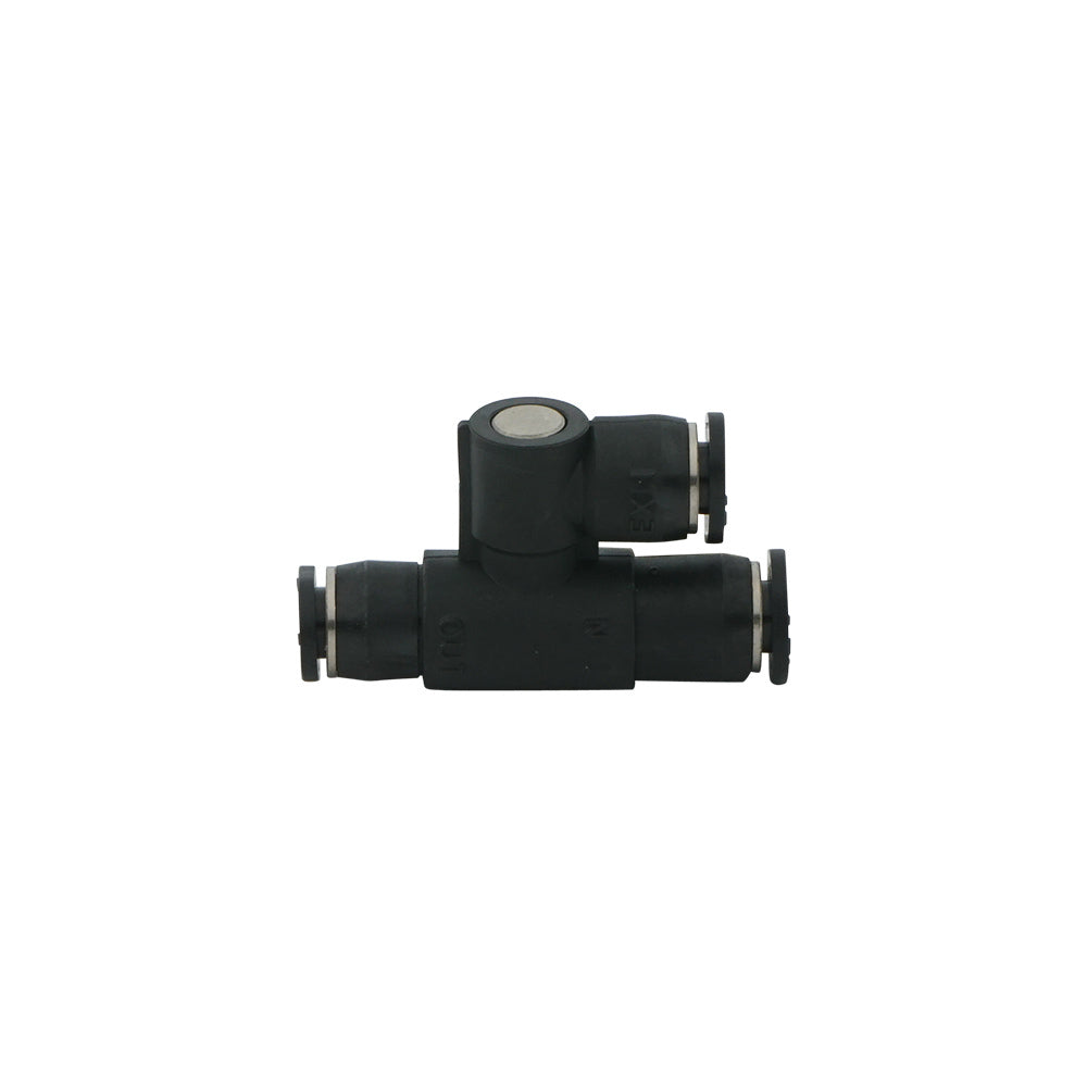 6mm - 6mm Union Straight Tube Quick Exhaust Valve