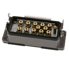 Brass Multi-coupling Socket 12x4 mm Push-in Connections