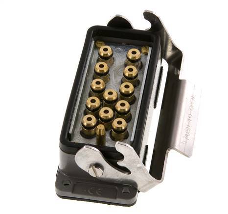 Brass Multi-coupling Socket 12x4 mm Push-in Connections