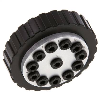 Enchufe/Conector Múltiple POM 8x8 Mm push-in Conexiones Vacío