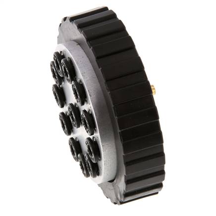 Acoplamiento múltiple POM Enchufe/enchufe 12x4 mm Conexiones a presión Vacío