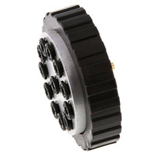 Acoplamiento múltiple POM Enchufe/enchufe 12x4 mm Conexiones a presión Vacío