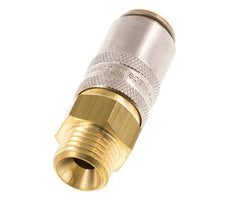 Brass DN 6 Mold Coupling Socket M14x1.5 Male Threads