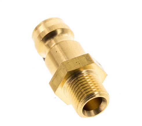Brass DN 6 Mold Coupling Plug M8x0.75 Male Threads [5 Pieces]